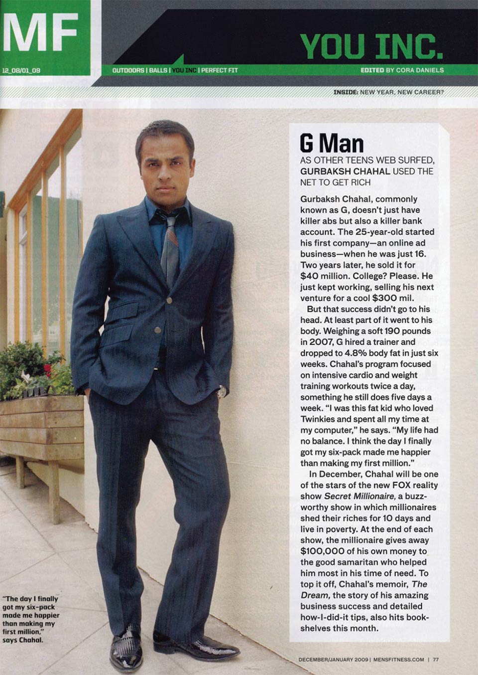 Featured in Men's Fitness