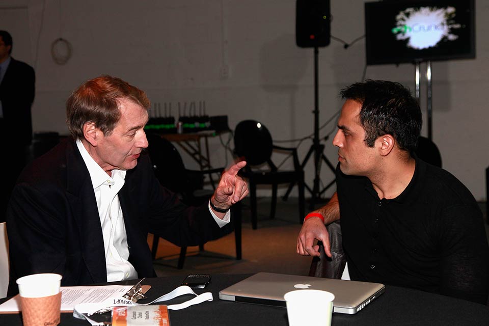 With Charlie Rose